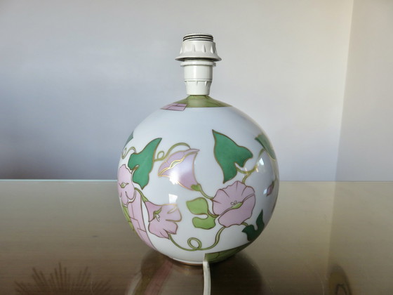 Image 1 of Boule" Keramische bloemenlamp, gesigneerd, 1970