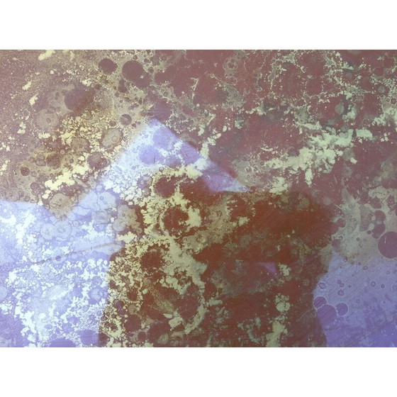 Image 1 of Paar vintage gouden melamine wolken sofa uiteinden, 1970