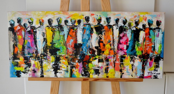 Image 1 of Piotr Piskorz - Bazaar in Mogadishu