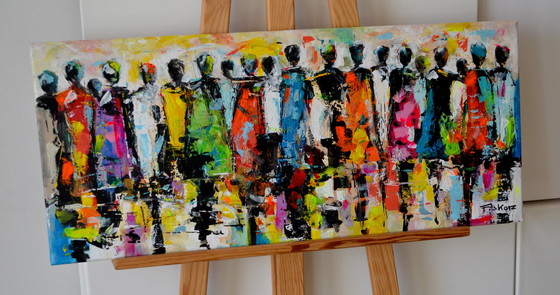 Image 1 of Piotr Piskorz - Bazaar in Mogadishu