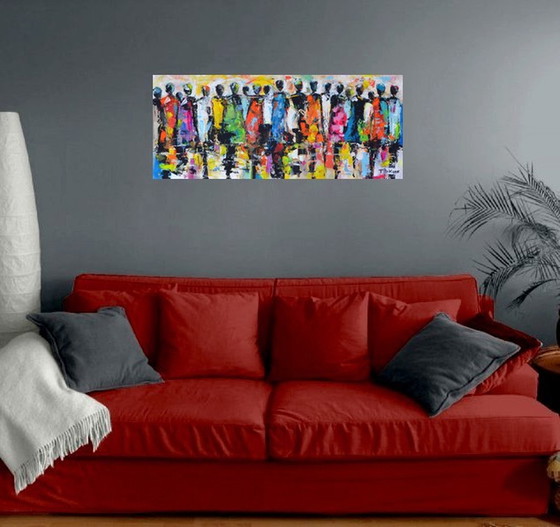 Image 1 of Piotr Piskorz - Bazaar in Mogadishu