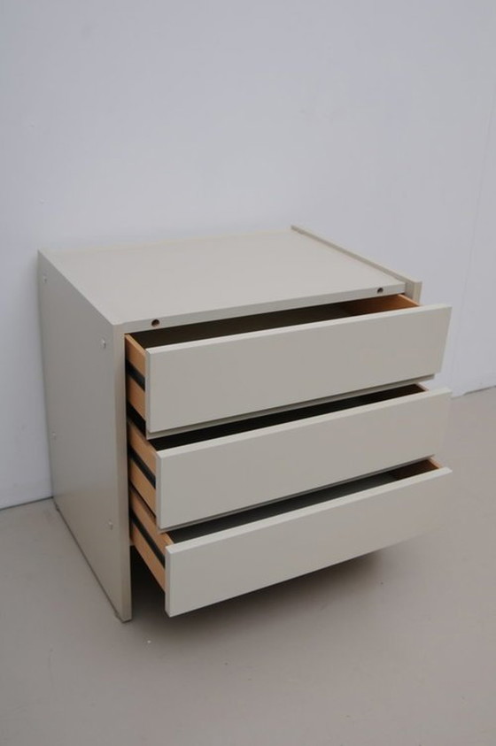 Image 1 of Dieter Rams Rz 57 ladekast lichtgrijs 1950Er