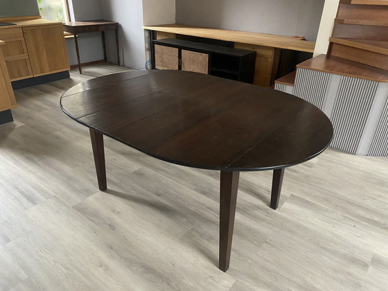 Image 1 of Cherry Company Ovale Tafel Kersenhout