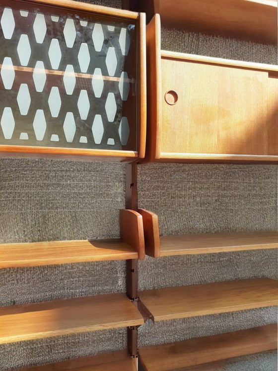 Image 1 of Ergo Vrijstaand Teak Kabinet, Vintage Scandinavisch 1960S