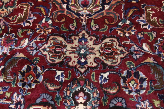 Image 1 of Origineel handgeknoopt Perzisch tapijt Mashad 406 x 296 cm Zeer goede staat Fijn