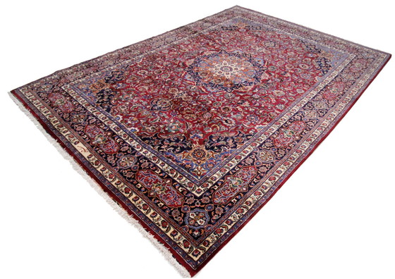 Image 1 of Origineel handgeknoopt Perzisch tapijt Mashad 406 x 296 cm Zeer goede staat Fijn