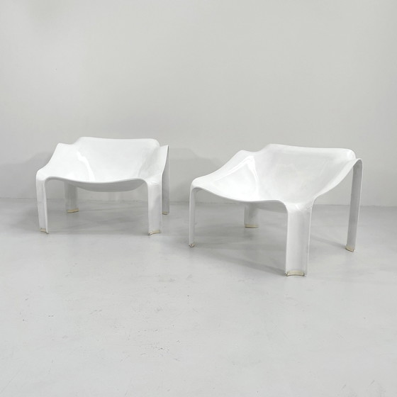 Image 1 of F300 Fauteuil van fiberglas door Pierre Paulin voor Artifort, 1960S