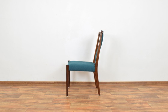 Image 1 of Mid Century Deense teakhouten eetkamerstoelen, 1960S, set van 4