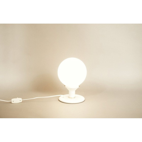 Image 1 of Vintage glazen en metalen bubble tafellamp, Duitsland 1970