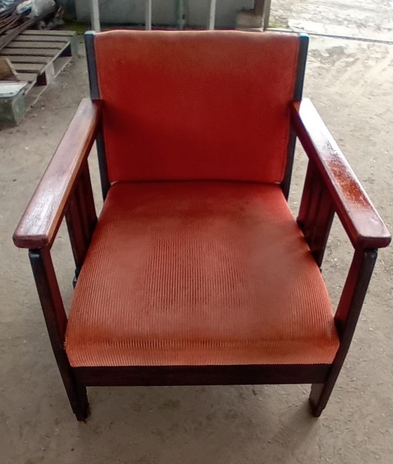 Image 1 of Amsterdamse School Fauteuil