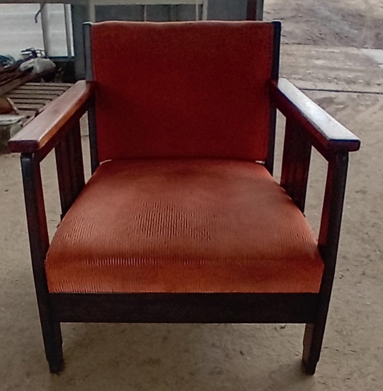 Image 1 of Amsterdamse School Fauteuil