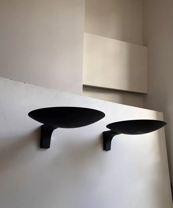 Image 1 of 2X Vintage wandlampen