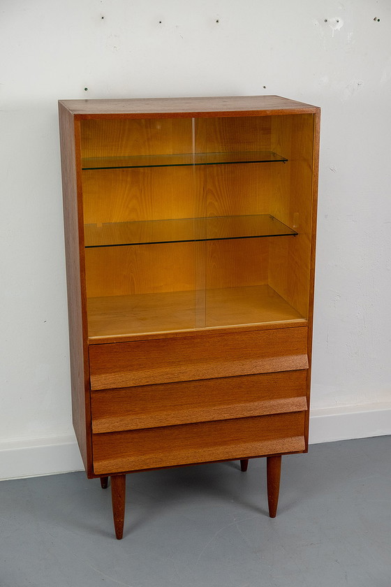 Image 1 of Midcentury teakhouten buffetkast, jaren 60