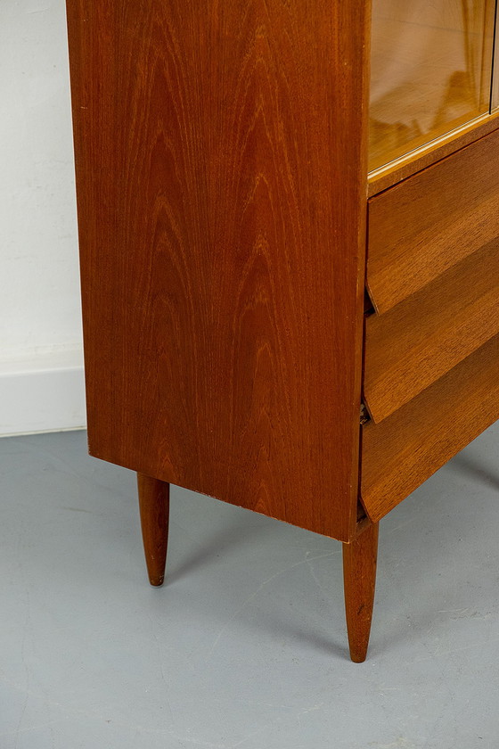 Image 1 of Midcentury teakhouten buffetkast, jaren 60