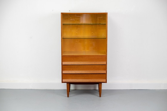 Image 1 of Midcentury teakhouten buffetkast, jaren 60