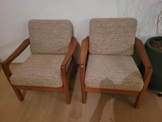 Image 1 of 2x Juul Kristensen fauteuil