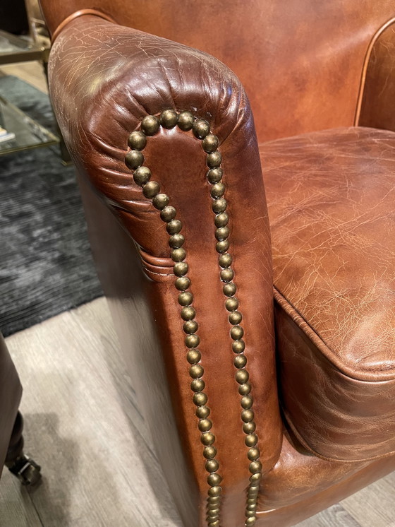 Image 1 of 2x Chesterfield Tub fauteuil