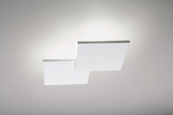 Image 1 of 2x Studio Italia Puzzle double square wall-ceiling lamp