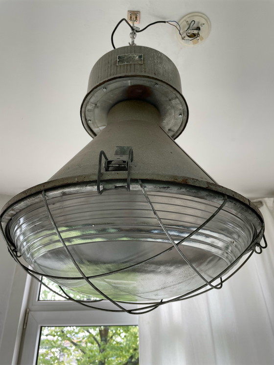 Image 1 of Originele industriële fabriekslamp