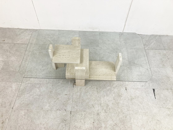 Image 1 of Vintage architectonische salontafel