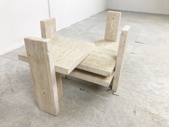 Image 1 of Vintage architectonische salontafel