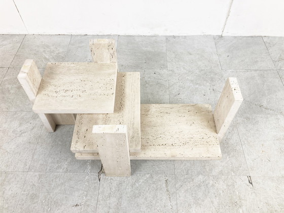 Image 1 of Vintage architectonische salontafel