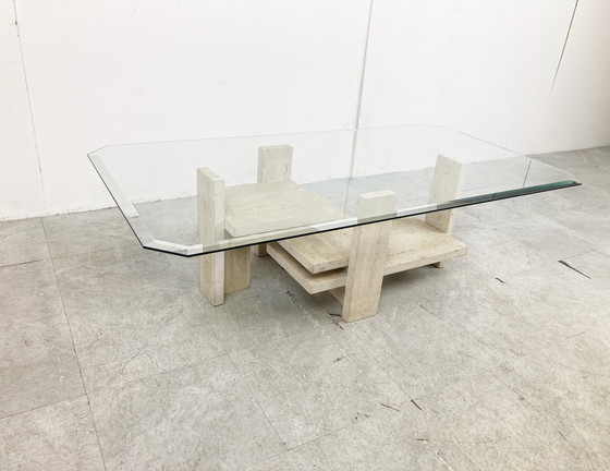 Image 1 of Vintage architectonische salontafel