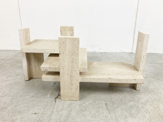 Image 1 of Vintage architectonische salontafel