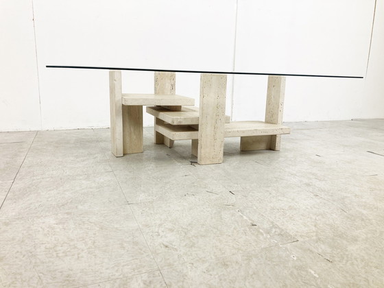 Image 1 of Vintage architectonische salontafel