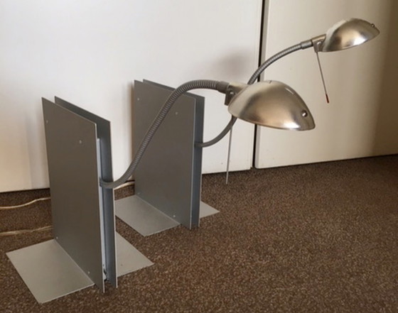 Image 1 of 2x Ingo Mauer Oskar Bookshelf Lamp