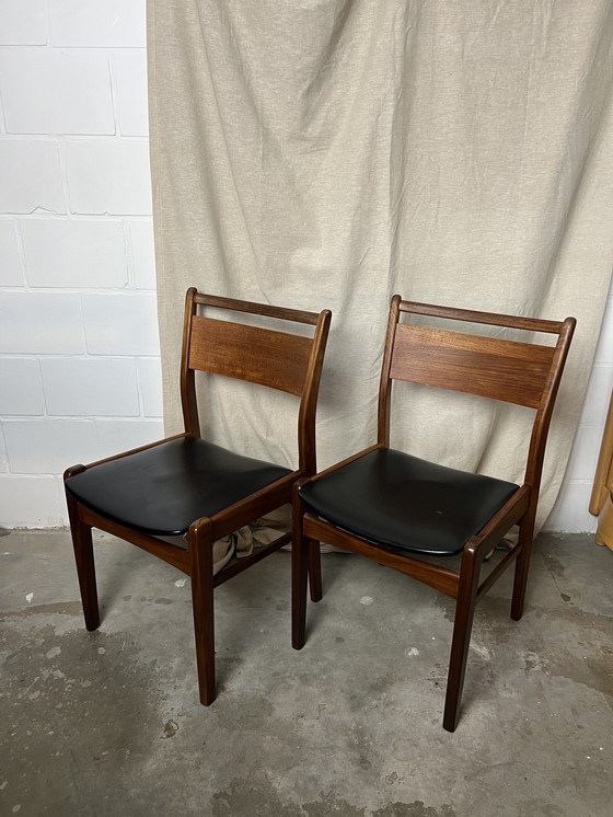 Image 1 of 4x Vintage stoel