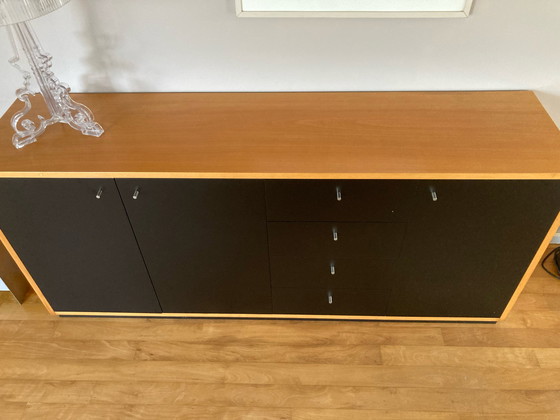 Image 1 of Pastoe dressoir L160 beuken/zwart