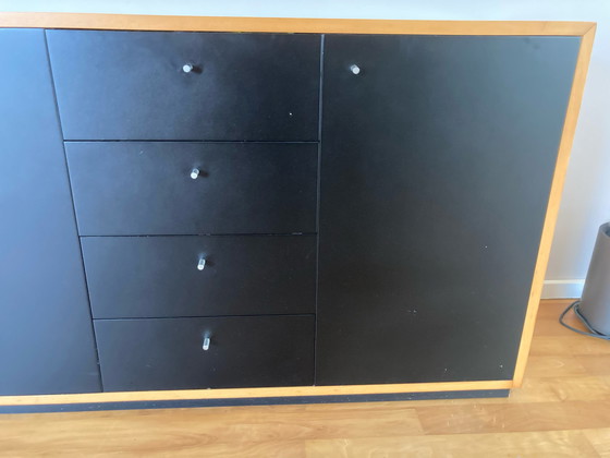 Image 1 of Pastoe dressoir L160 beuken/zwart