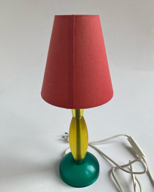 Vintage memphis stijl lamp