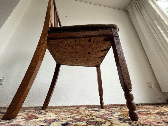 Image 1 of Art Deco Eetkamerstoelen