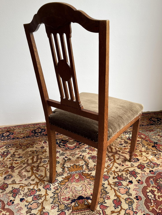 Image 1 of Art Deco Eetkamerstoelen