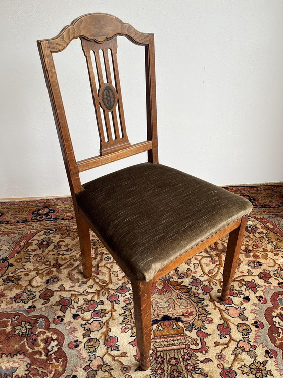 Image 1 of Art Deco Eetkamerstoelen