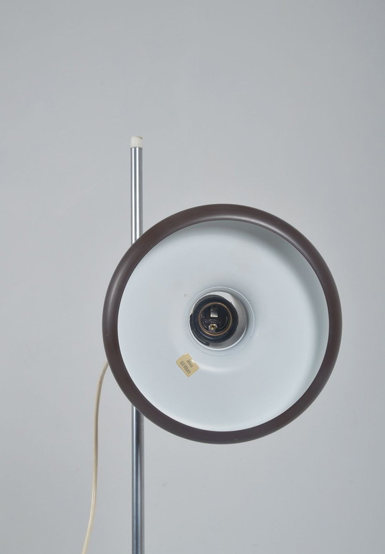 Image 1 of Deense vloerlamp 'Optima 3' ontworpen door Hans Due voor Fog & Mørup, jaren '70