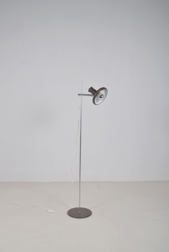 Image 1 of Deense vloerlamp 'Optima 3' ontworpen door Hans Due voor Fog & Mørup, jaren '70