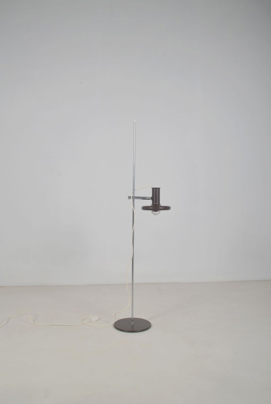 Image 1 of Deense vloerlamp 'Optima 3' ontworpen door Hans Due voor Fog & Mørup, jaren '70