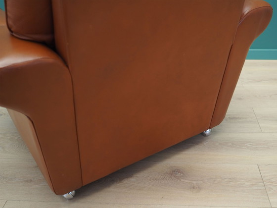 Image 1 of Leren fauteuil, Deens ontwerp, 1960S, Productie: Denemarken