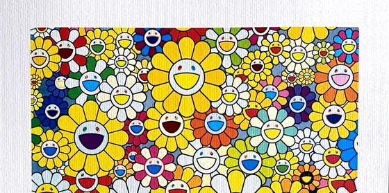 Image 1 of Takashi Murakami - Een hommage aan Monogold