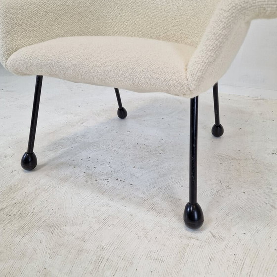 Image 1 of Mid century Italiaanse wollen fauteuil, 1960