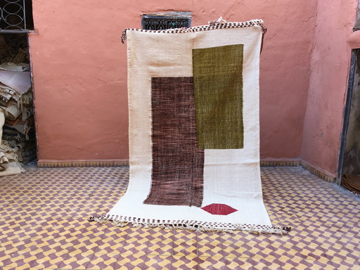 Kelim Boujaad Berber Tapijt 267 X 156 Cm