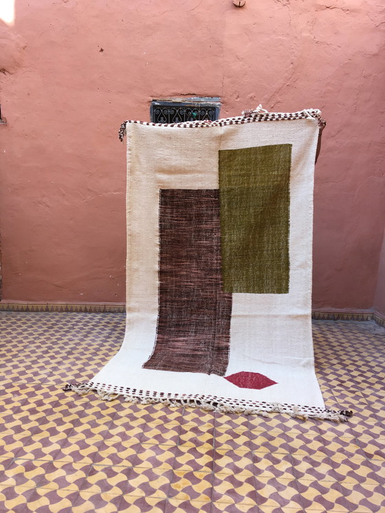 Image 1 of Kelim Boujaad Berber Tapijt 267 X 156 Cm