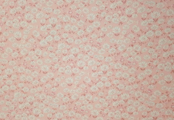 Image 1 of 12685 Lief Roze Vintage Bloemetjes Behangpapier