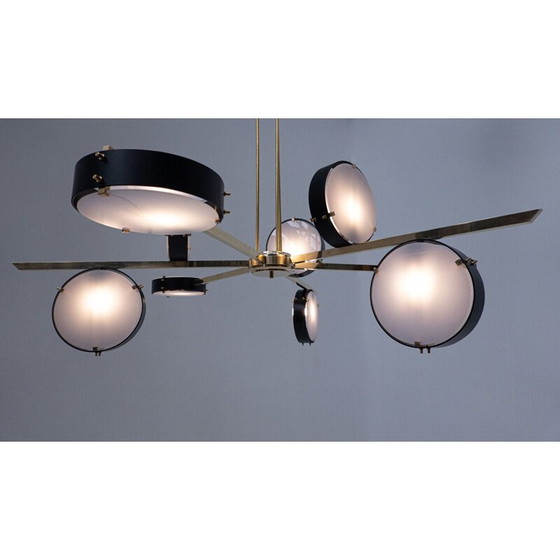 Image 1 of Vintage eigentijdse Italiaanse hanglamp