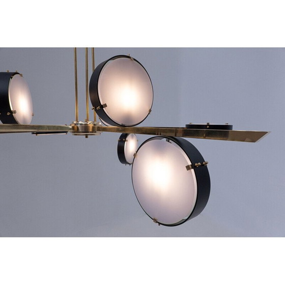 Image 1 of Vintage eigentijdse Italiaanse hanglamp