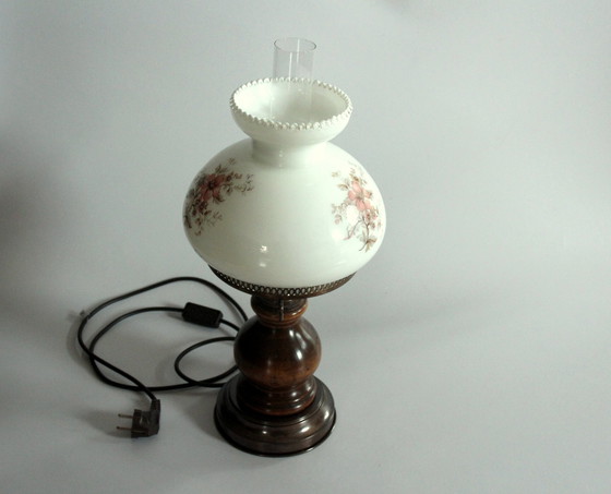 Image 1 of Woonkamer lamp tafellamp landelijke stijl vintage