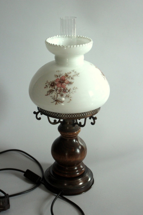 Image 1 of Woonkamer lamp tafellamp landelijke stijl vintage